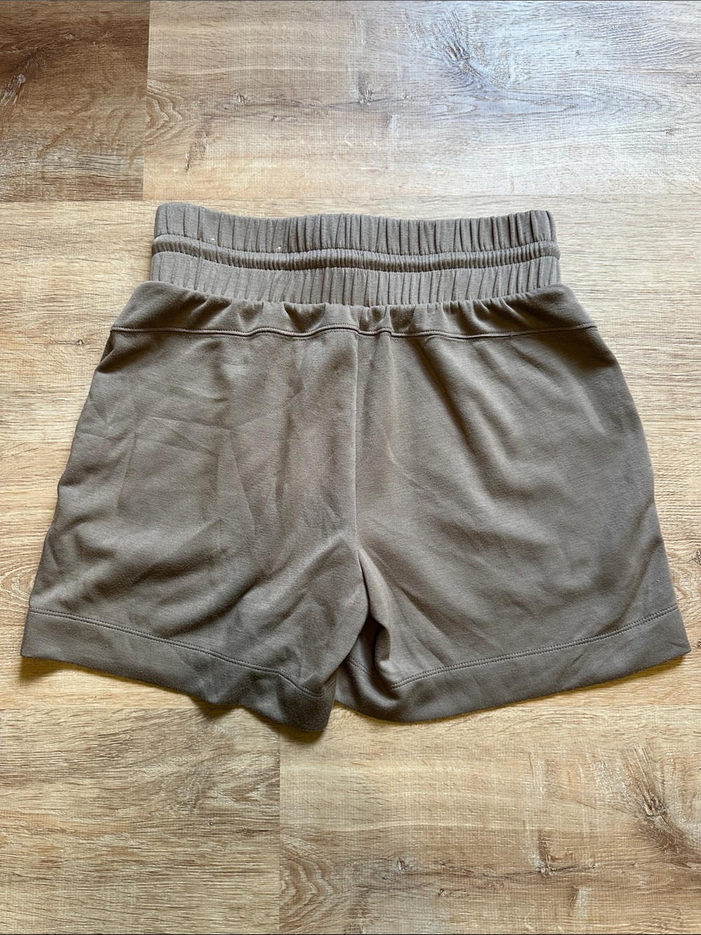 STYLUS Knit Drawstring Shorts — Brown - Picture 3 of 3